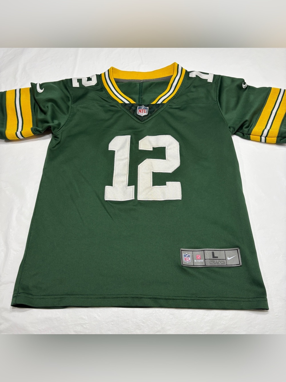 Nike Green Bay Packers Aaron Rodgers #12 Jersey Men’s Large